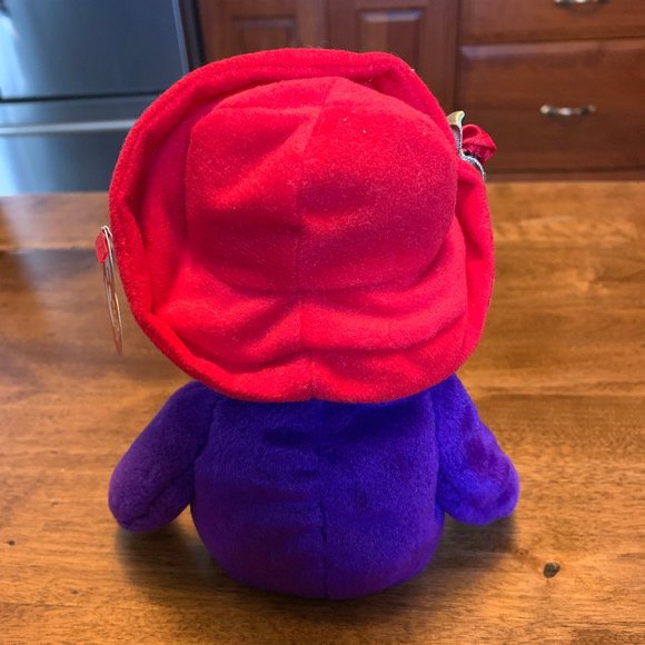 Ty Beanie Baby -RUBY- The Red Hat Society Bear - Picture 3 of 12